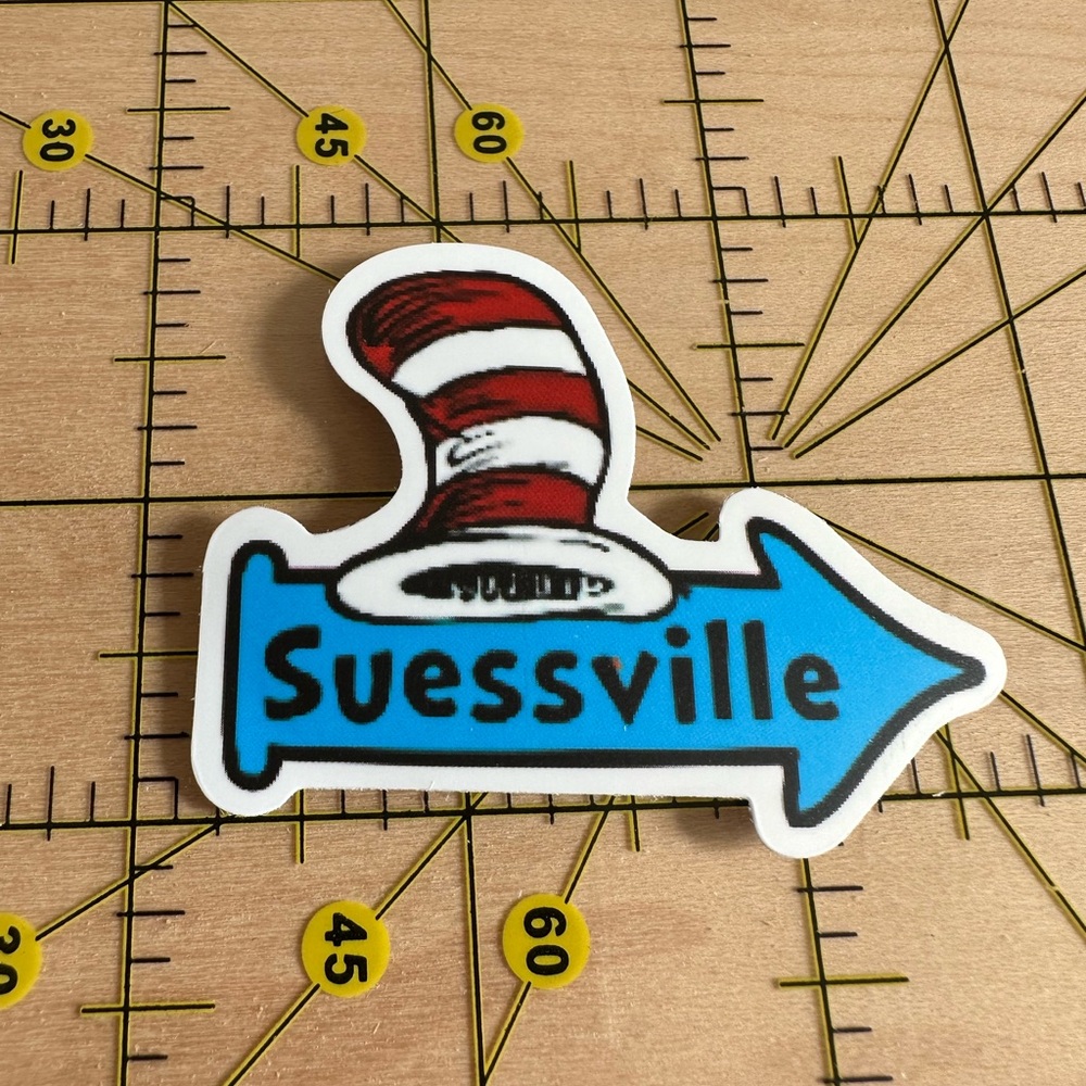 ❤️10/$10 STICKER SALE | 🆕 Dr. Suess Waterproof Vinyl Sticker